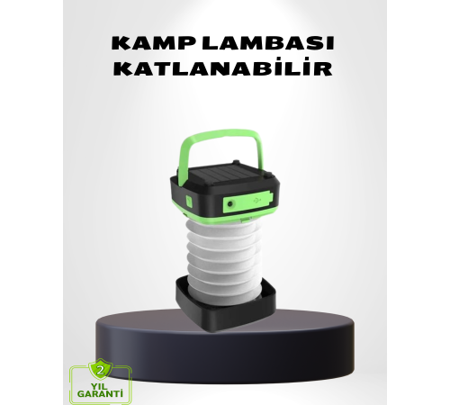 Şarjlı LED Lamba – Dokunmatik Sensörlü, 3 Kademeli Parlaklık