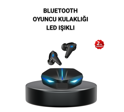 Bluetooth 5.0 Oyun ve Müzik Kulaklığı – 3D Ses Kalitesi