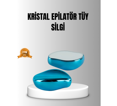 Kristal Tüy Alıcı Epilatör – Acısız, Pratik ve Cilt Dostu Tüy Temizliği