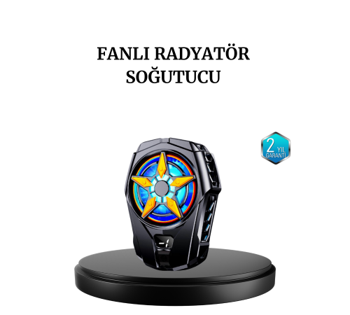 Şarj Edilebilir Telefon Soğutucu Fan – Taşınabilir, Sessiz ve Güçlü Oyun Soğutucusu
