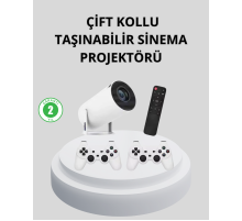 Wi-Fi 6 ve Bluetooth 5.0 Destekli 4K Akıllı Projeksiyon Cihazı