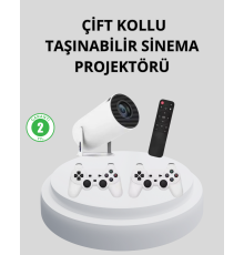 Wi-Fi 6 ve Bluetooth 5.0 Destekli 4K Akıllı Projeksiyon Cihazı