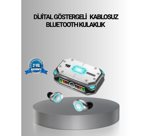 Bluetooth 5.3 Kablosuz Kulaklık – Hızlı Bağlantı, Düşük Gecikme ve Üstün Ses Kalitesi