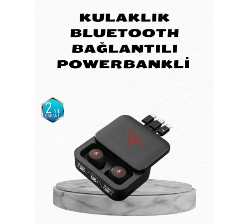 Powerbank Özellikli Bluetooth Kablosuz Kulaklık – Dokunmatik Kontrol, Uzun Pil Ömrü, Ergonomik Tasarım