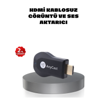M9 Plus Kablosuz HDMI Görüntü Aktarıcı – Tak Çalıştır, iOS Android Windows Uyumlu