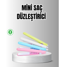 Taşınabilir Seramik Kaplama Mini Saç Düzleştirici – Seyahat ve Günlük Kullanım İçin İdeal