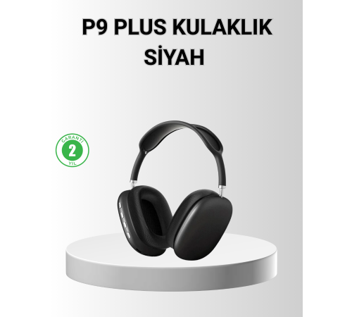 P9 Pro Plus Bluetooth Kulak Üstü Kulaklık – H1 Çipli, Aktif Gürültü Engelleme, Uzamsal Ses Desteği