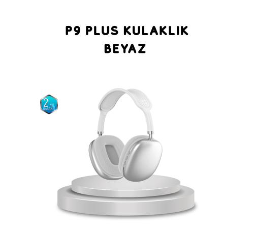 P9 Pro Plus Bluetooth Kulak Üstü Kulaklık –Gürültü Engelleme ve 5 Saat Dinleme Süresi