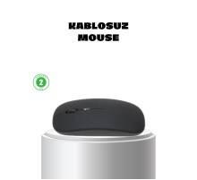 Kablosuz  Mouse –  Gelişmiş Optik Sensör, Profesyonel ve Oyun Kullanımına Uygun