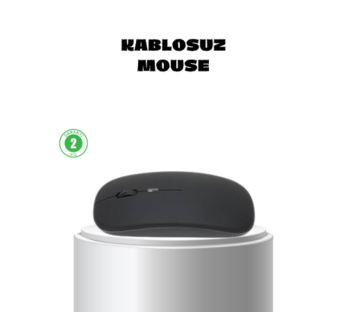 Kablosuz  Mouse –  Gelişmiş Optik Sensör, Profesyonel ve Oyun Kullanımına Uygun