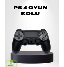 Titreşimli Kablosuz Oyun Kolu – PS4, PC, Mobil, Tablet ve Steam Uyumlu