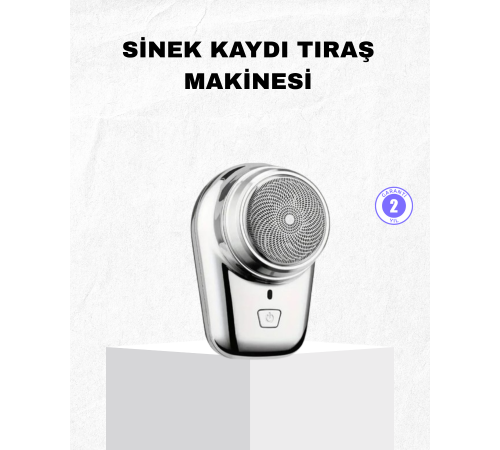 Mini Tıraş Makinesi – Taşınabilir, Şarjlı, Hassas Kesim, Modern ve Dayanıklı Tasarım