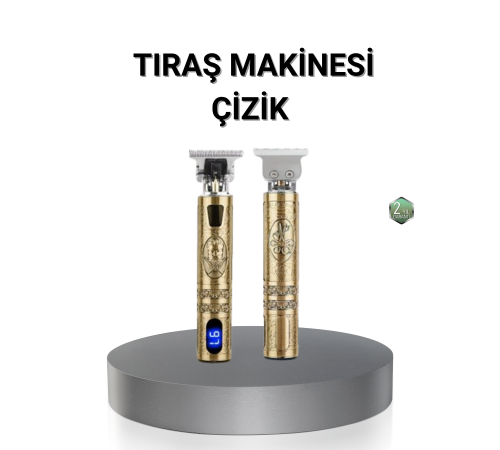 Kablosuz Şarjlı Profesyonel Tıraş Makinesi – 1800 mAh Lityum Pil