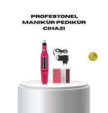 Profesyonel Tırnak Matkap Makinesi – USB Şarjlı, Ayarlanabilir Hız, Düşük Titreşimli ve Sessiz Çalışma