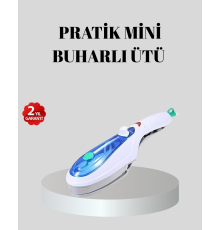 1500W Buharlı El Seyahat Ütüsü – Kompakt, Taşınabilir, Her Kumaşa Uygun