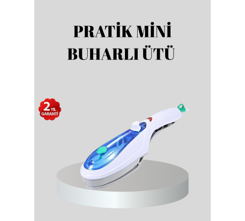 1500W Buharlı El Seyahat Ütüsü – Kompakt, Taşınabilir, Her Kumaşa Uygun