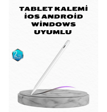 Manyetik Dokunmatik Kalem – Bluetooth Gerektirmeyen, Type-C Şarjlı, iPad ve Android Uyumlu Hassas Stylus