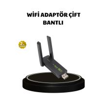 Dual Band USB WiFi Adaptör – 1200 Mbps Hız