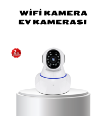 Full HD Akıllı IP Kamera – Gece Görüşlü, Hareket Sensörlü, Çift Yönlü Ses ve Online Kayıt Özellikli