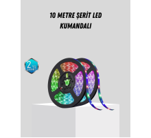 Smart Şerit LED Işık – Uzaktan Kumandalı, USB Girişli, Müzik Modlu