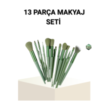 13’lü Profesyonel Makyaj Fırça Seti – Yumuşak Sentetik Kıllı, Tüm Cilt Tiplerine Uygun