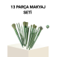 13’lü Profesyonel Makyaj Fırça Seti – Yumuşak Sentetik Kıllı, Tüm Cilt Tiplerine Uygun