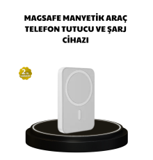 Manyetik Kablosuz Powerbank – iPhone 12/13/14/15 Uyumlu, Hızlı Şarjlı, Ultra Hafif