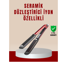 Profesyonel Saç Düzleştirici – 360° Döner Kablo ve Kompakt Tasarım