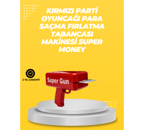 Elektrikli Parti Oyuncağı – Para Atan Tabanca