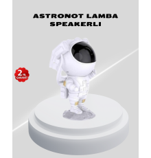 Astronot Yıldız Projeksiyon Lambası 8 Efektli Uzaktan Kumandalı Gece Işığı