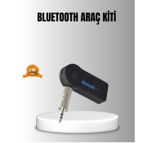Bluetooth AUX Araç Kiti Eller Serbest Müzik Çalar Dahili Mikrofonlu