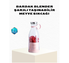 Kablosuz Taşınabilir Mini Blender – USB Şarjlı, 1200mAh
