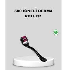 Derma Roller Titanyum İğneli Cilt Yenileyici – Akne ve Kırışıklık Karşıtı