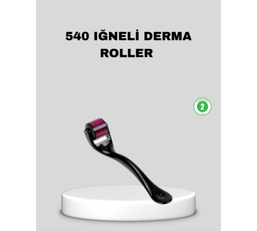 Derma Roller Titanyum İğneli Cilt Yenileyici – Akne ve Kırışıklık Karşıtı