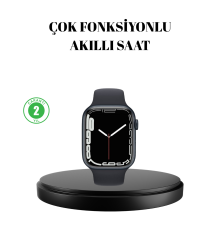 1.9 İnç Akıllı Saat – Bluetooth 5.0, Kablosuz Şarjlı, IP68 Su Geçirmez Akıllı Saat