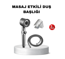Yeni Nesil Masaj Uçlu Duş Başlığı – Cilt Rahatlatıcı ve Kas Gevşetici Spa Deneyimi
