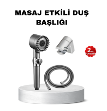 Yeni Nesil Masaj Uçlu Duş Başlığı – Cilt Rahatlatıcı ve Kas Gevşetici Spa Deneyimi