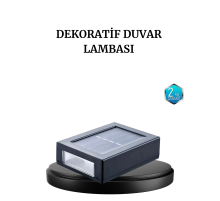 6 LED Güneş Enerjili Sensörlü Lamba – Akıllı Işık Sensörlü, Enerji Tasarruflu Bahçe Aydınlatma