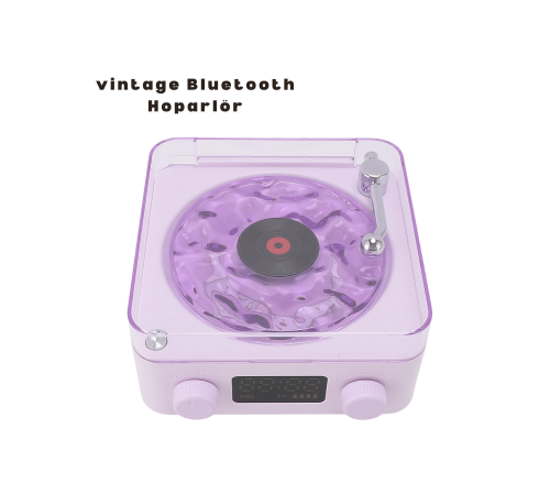 Retro Bluetooth Hoparlör MOR