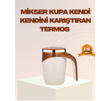 USB Şarjlı Manyetik Karıştırıcı Kupa – Otomatik Kahve Karıştırma Bardağı