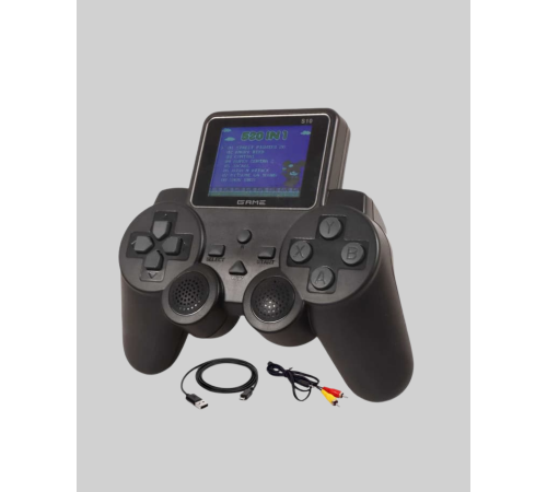 2.4 İnç Ekranlı 500 Oyunlu Taşınabilir Retro Oyun Konsolu, Şarjlı El Tipi Mini