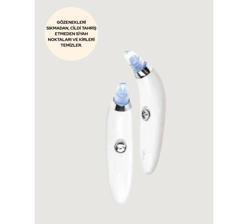 Mikro Kristal Başlıklı Siyah Nokta Temizleme Cihazı – Vakum Gücüyle Gözenek Sıkılaştırıcı