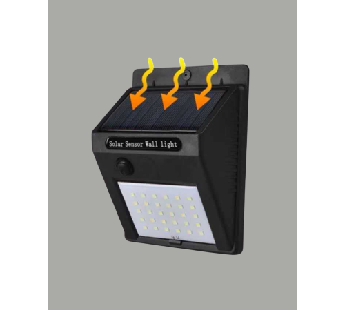 Enerji Tasarruflu ve Otomatik Sensörlü LED Güneş Işığı – Dış Mekan Uyumlu