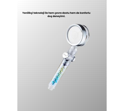 Start Stop Kontrollü El Duşu – Basınçlı, Su Tasarruflu, Sağanak Yağmur Deneyimi