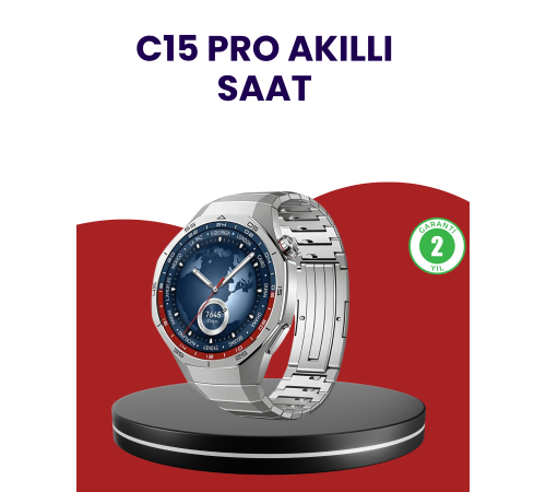 Adım Sayar ve Uyku Takip Özellikli Akıllı Saat