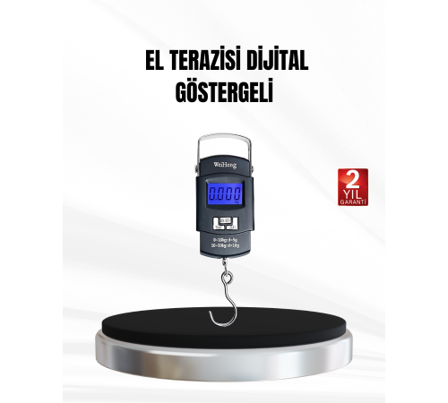 Dijital El Terazisi – Hassas Bavul Tartısı, Gülen Yüz Tasarımlı