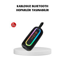 Kablosuz Hoparlör – Bluetooth 5.1, Güçlü Bas ve 10 Metre Menzil