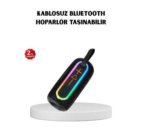 Kablosuz Hoparlör – Bluetooth 5.1, Güçlü Bas ve 10 Metre Menzil