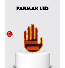 El Hareketiyle Kontrol Edilen 176 LED Amber Güvenlik Lambası