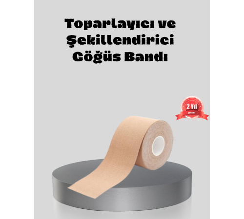 Suya Dayanıklı Görünmez Göğüs Bandı – Pamuklu ve Esnek Destek Bandı